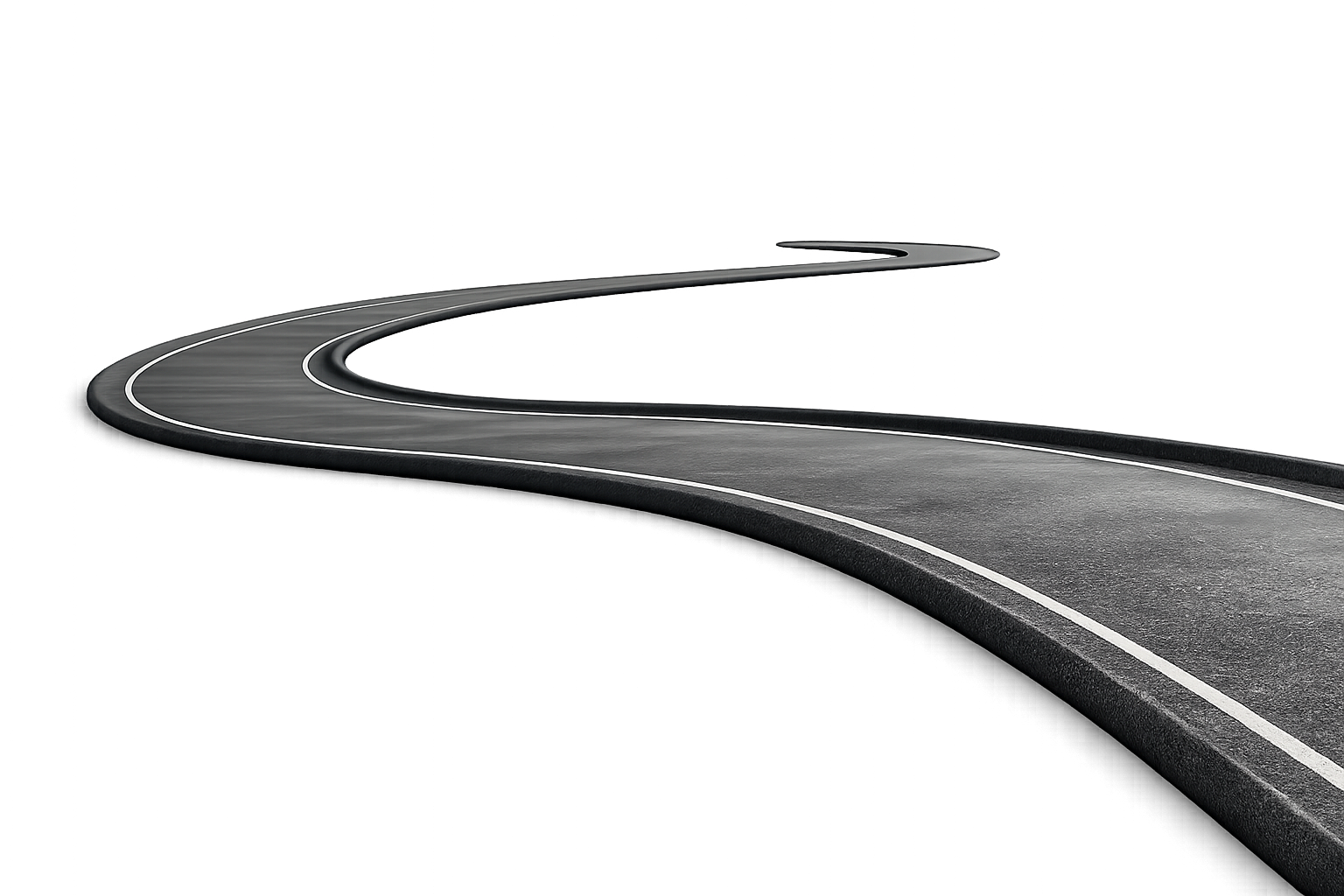 Road extending into the distance
